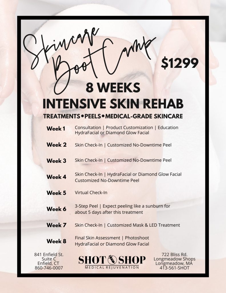 8 Week Skin Rehab Promotional Graphic